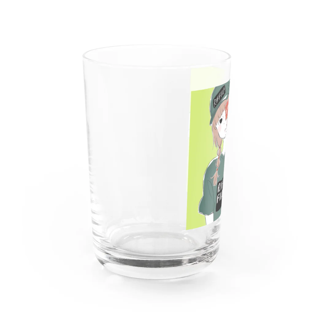 ちくわの恐怖のRIFFILM女 Water Glass :left