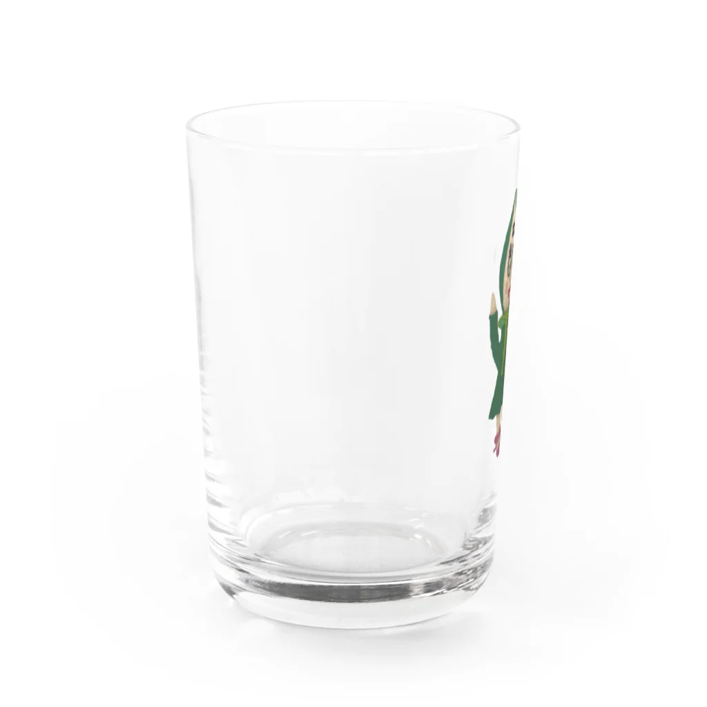 煎太郎商店の草加煎太郎 Water Glass :left