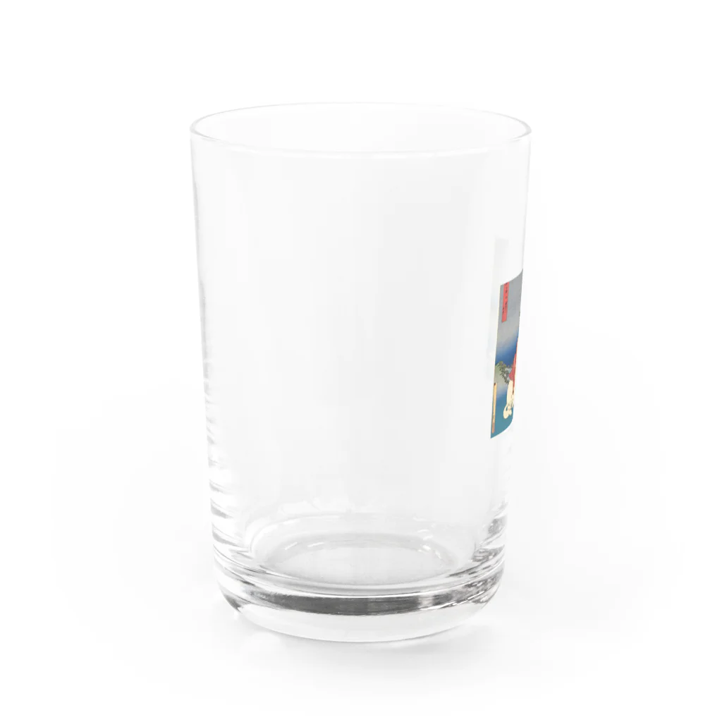 AIちゃんの浮世絵犬 Water Glass :left