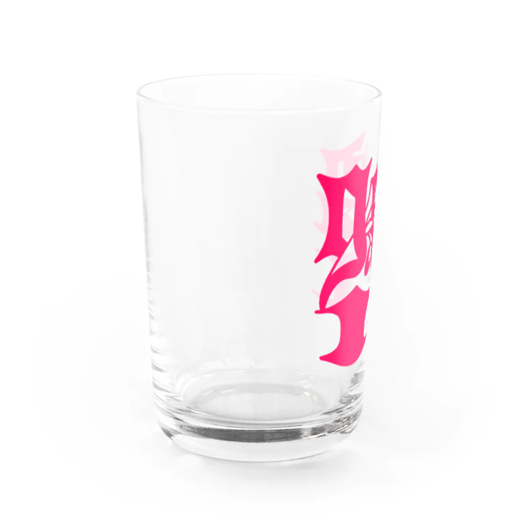 dodomountのジェヴォーダンの獣　オリジナルロゴグッズ Water Glass :left