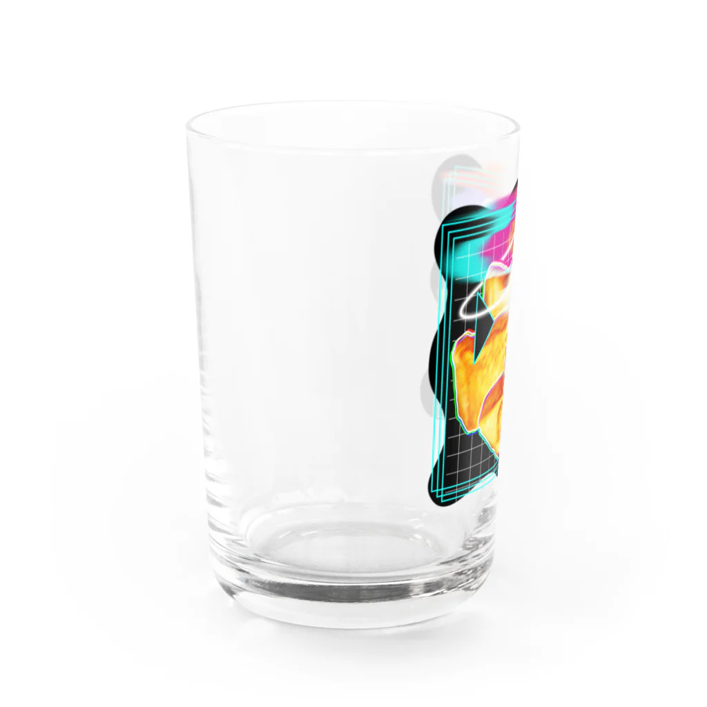 オカユのサイバーフレンチトースト Water Glass :left