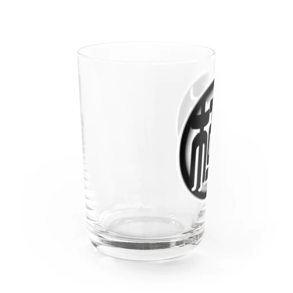 ゆっくり2ちゃんねるおもしろスレまとめ極の極チャンネルアイコングッズ Water Glass :left