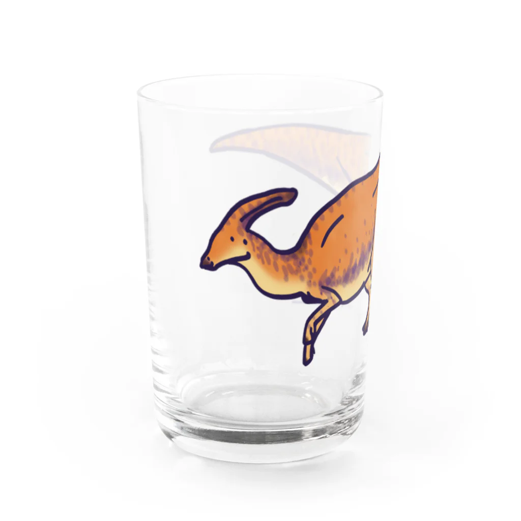 segasworksのパラサウロロフス・ワルケリ（白亜紀の牛たち より） Water Glass :left