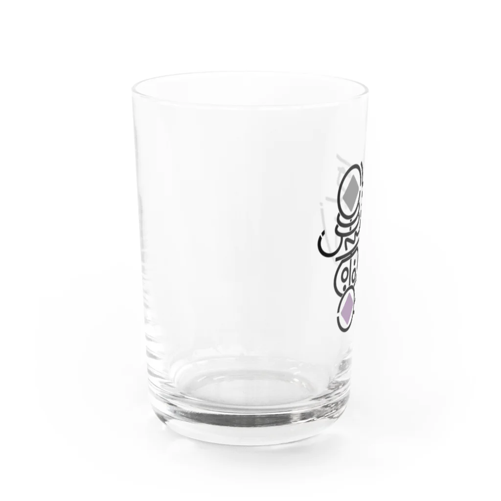 終末の黒雷無帝 Water Glass :left