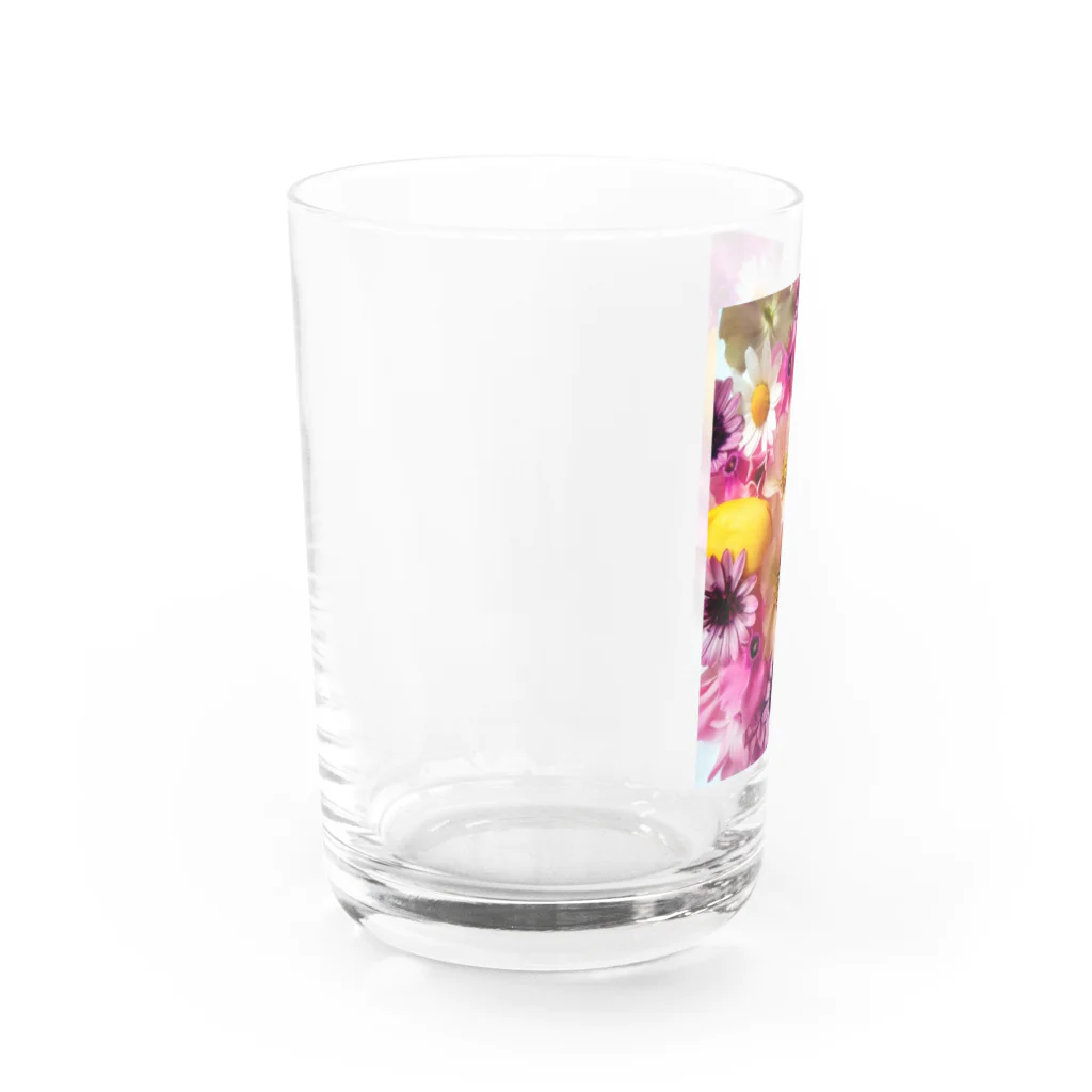 FUMI23のクリスマスローズ Water Glass :left