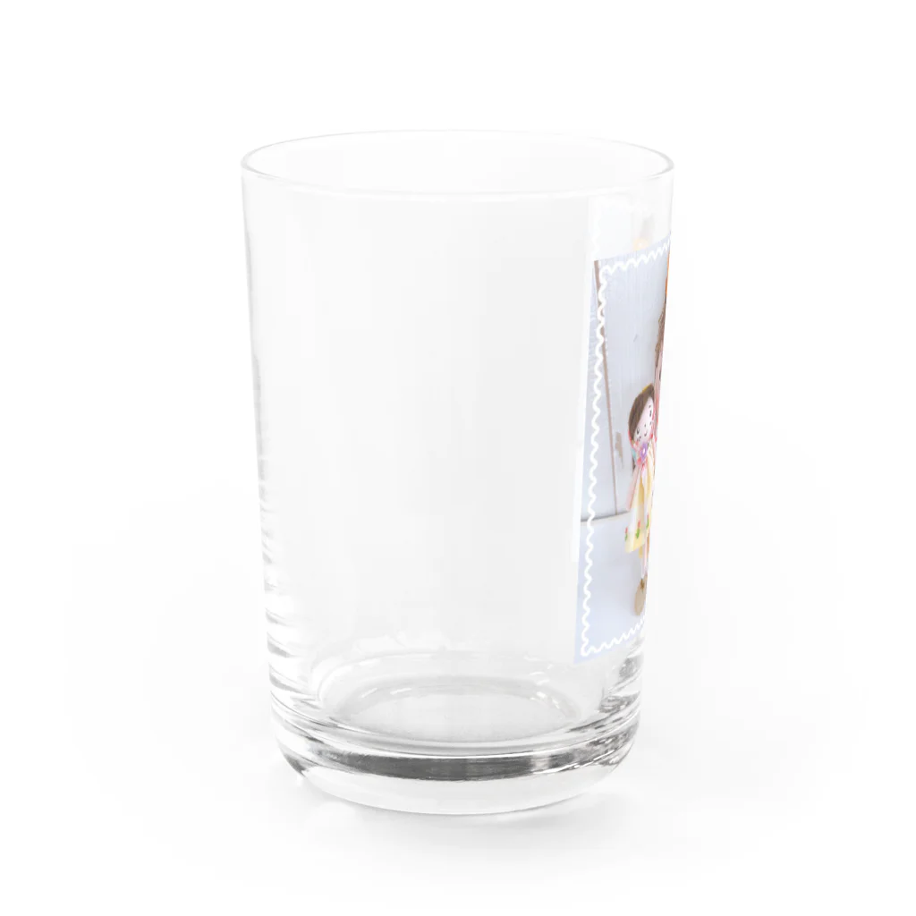 ゆうばあばチャンネルのおひさまちゃんお人形と一緒 Water Glass :left