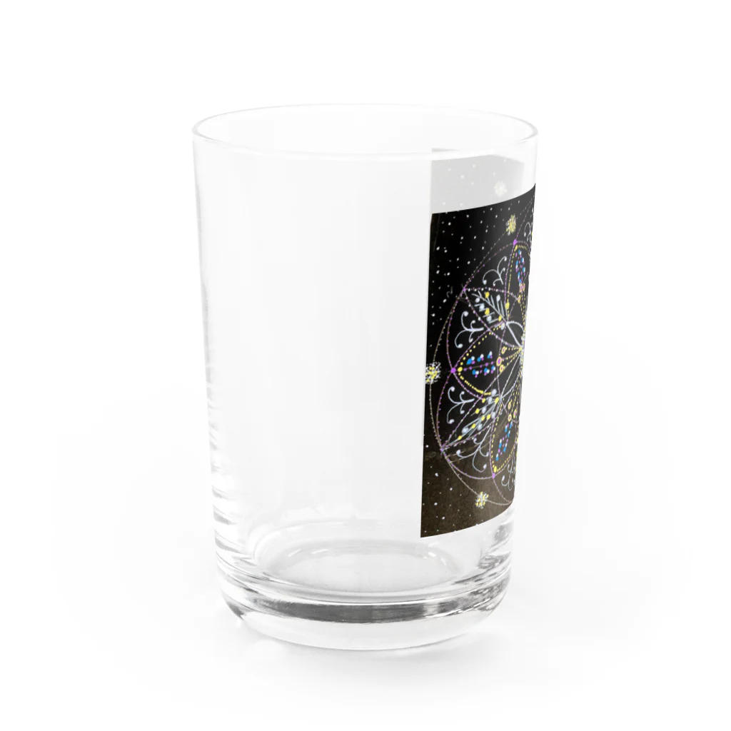 まいかる🔮 何かをチャレンジするときの開運アドバイザーの開運マンダラ(恋愛運) Water Glass :left