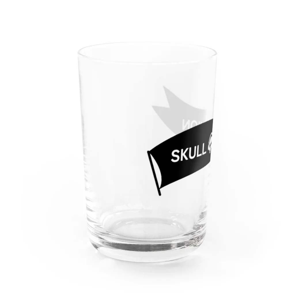 ドクレンショップのSKULL UNIONグッズ Water Glass :left