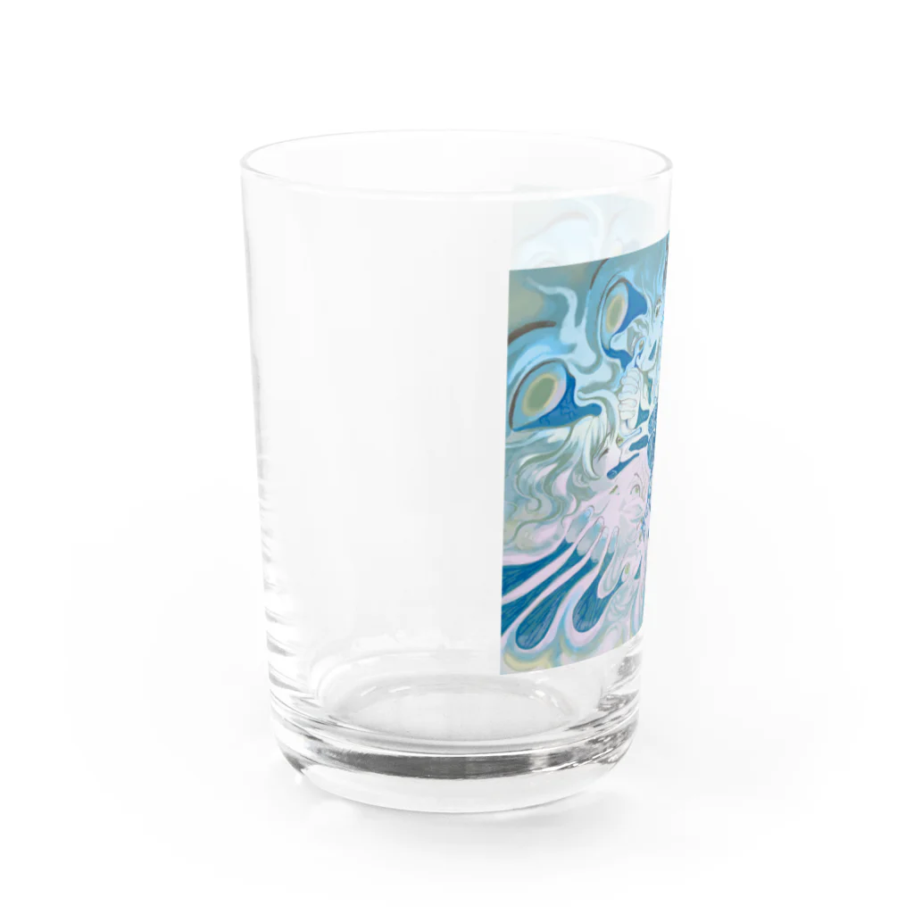 臼野太郎のわくわくショップの肉の湧く泉グッズ Water Glass :left