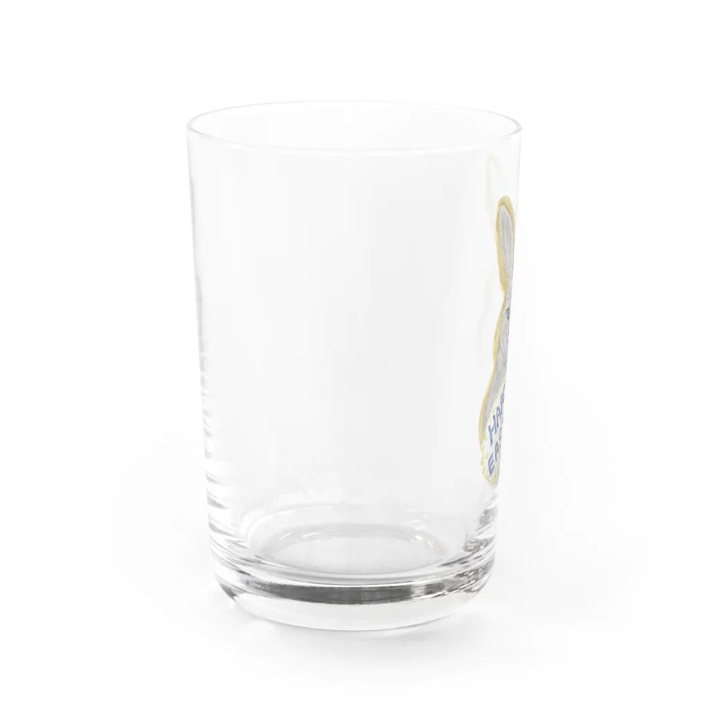 kerokoro雑貨店のウサギと卵 Water Glass :left