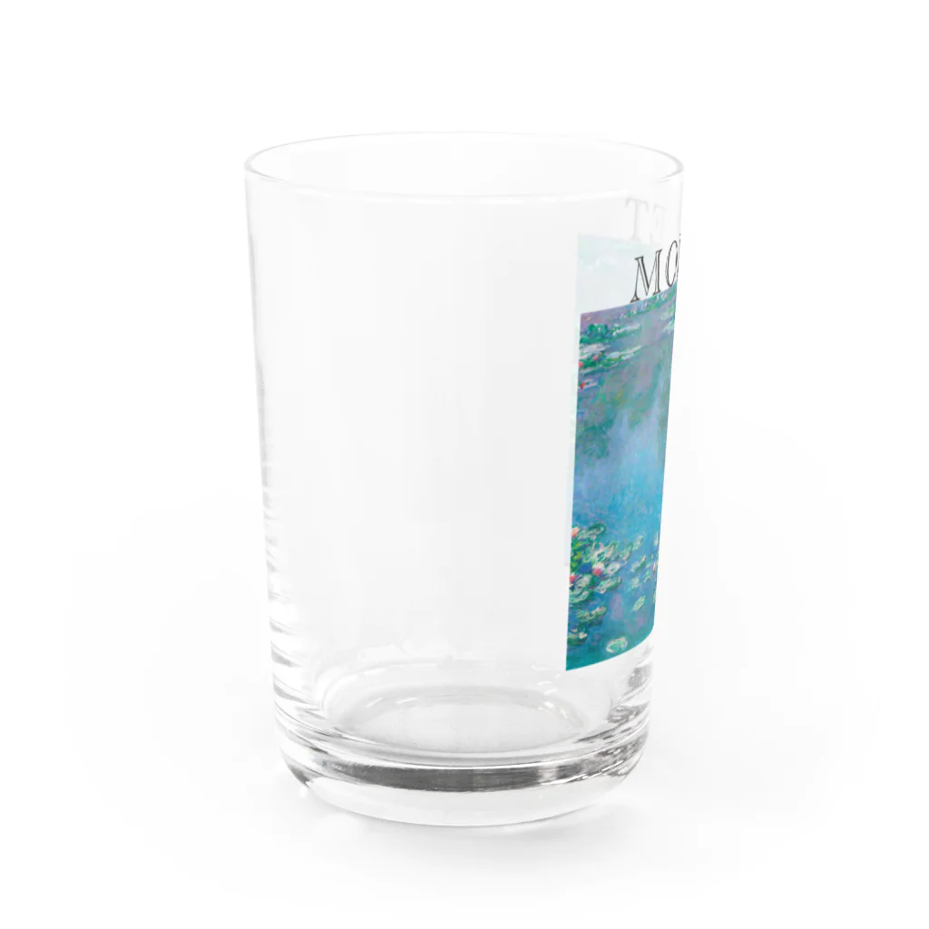 MUGEN ARTのモネ　睡蓮　Claude Monet / Water Lilies Water Glass :left