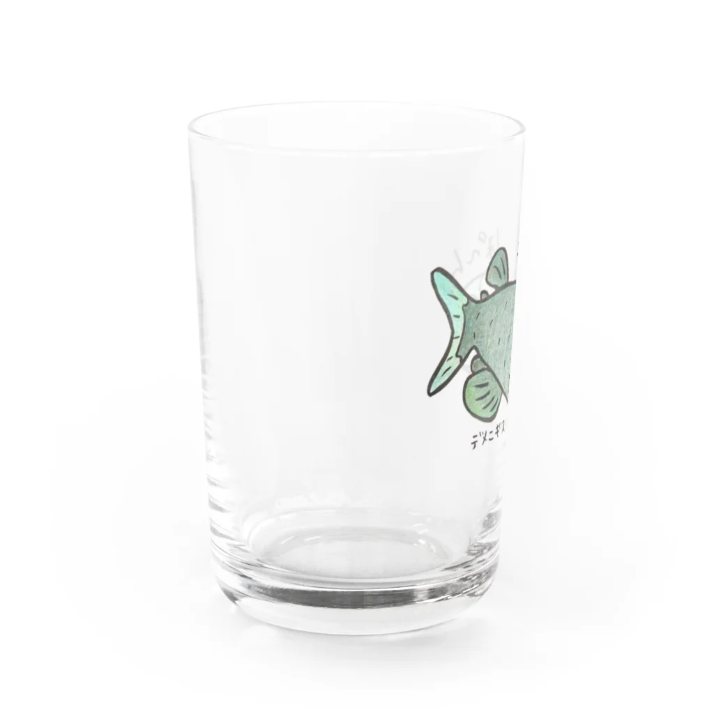 ロケットユカリショップのデメニギス Water Glass :left