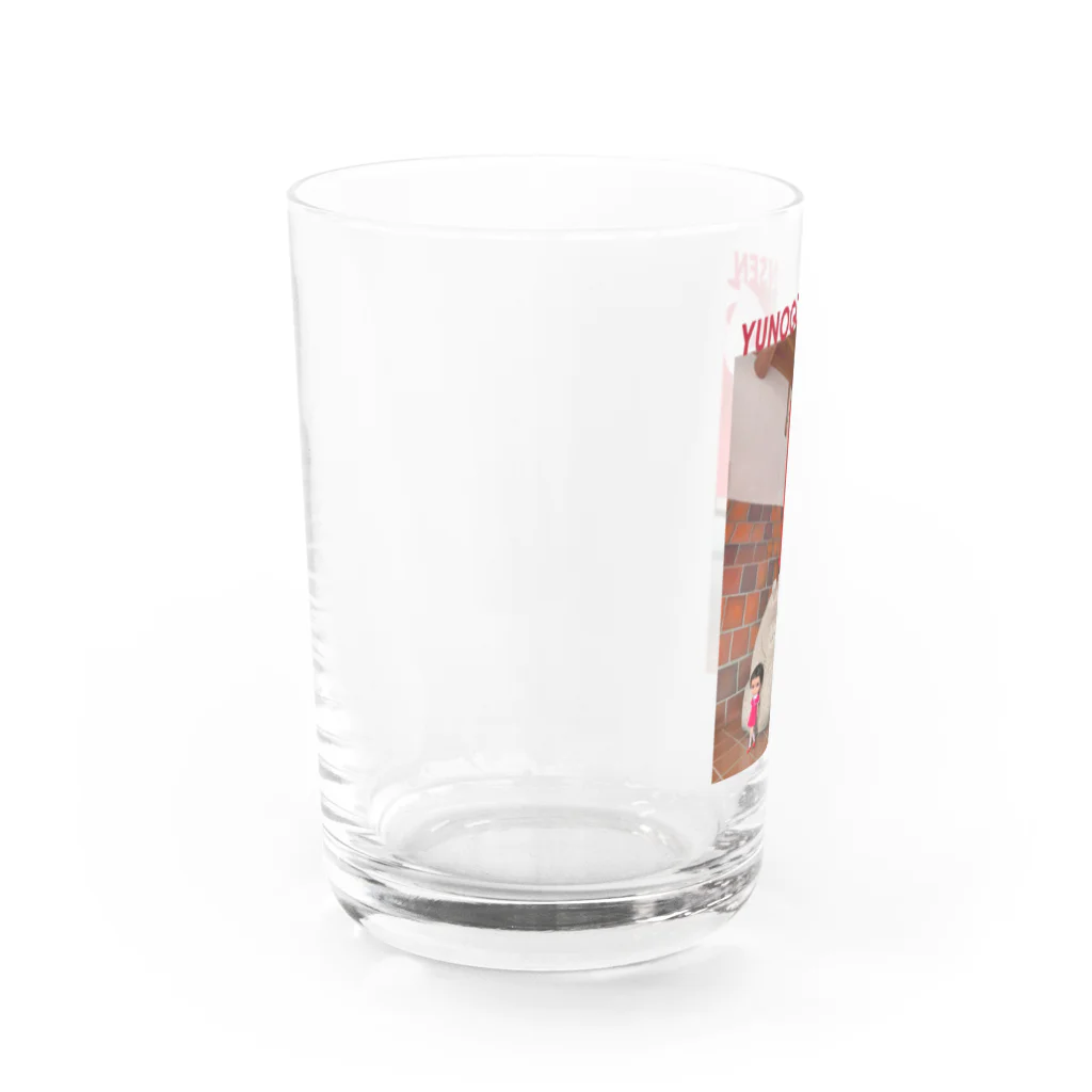 artypartyのたぬこと湯郷温泉 Water Glass :left