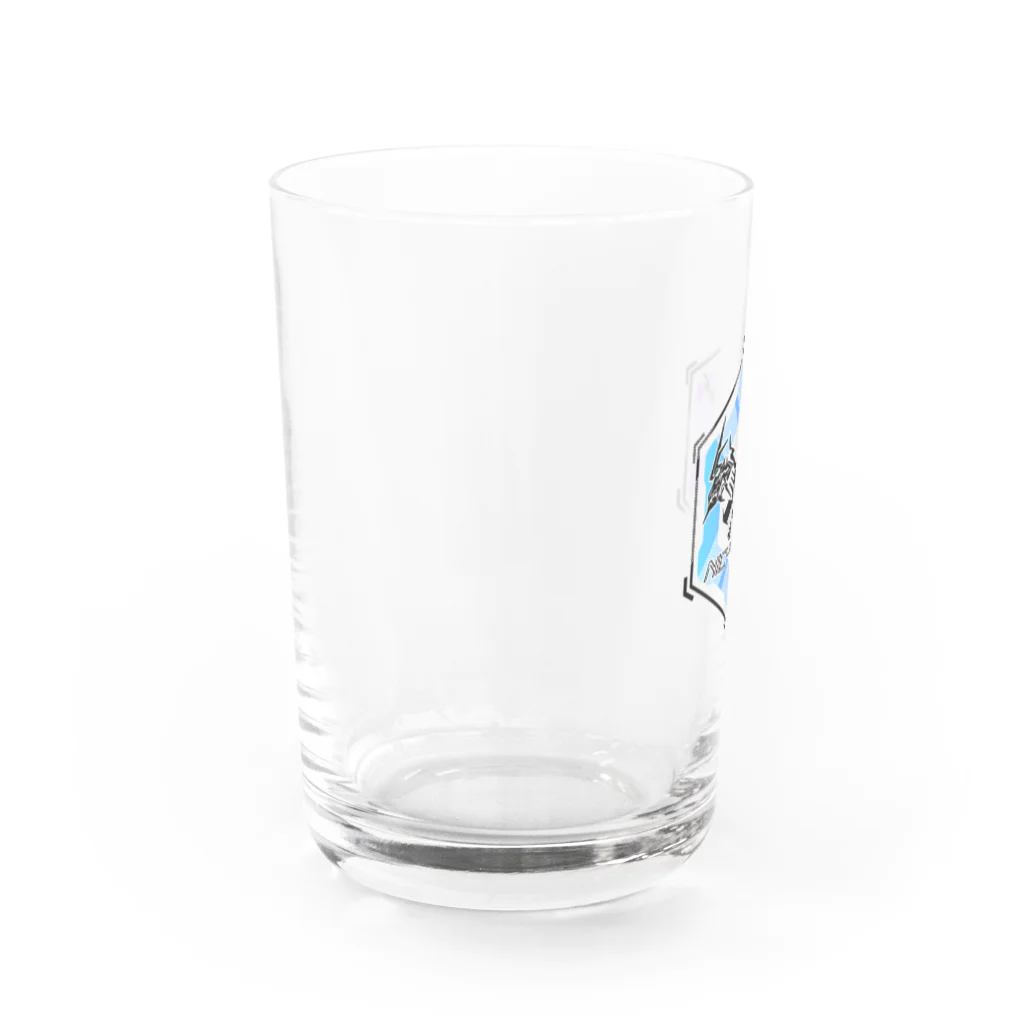 ノルン💤フルキットモデレーターのノルンの意味不ちゃんねる公式グッズ Water Glass :left