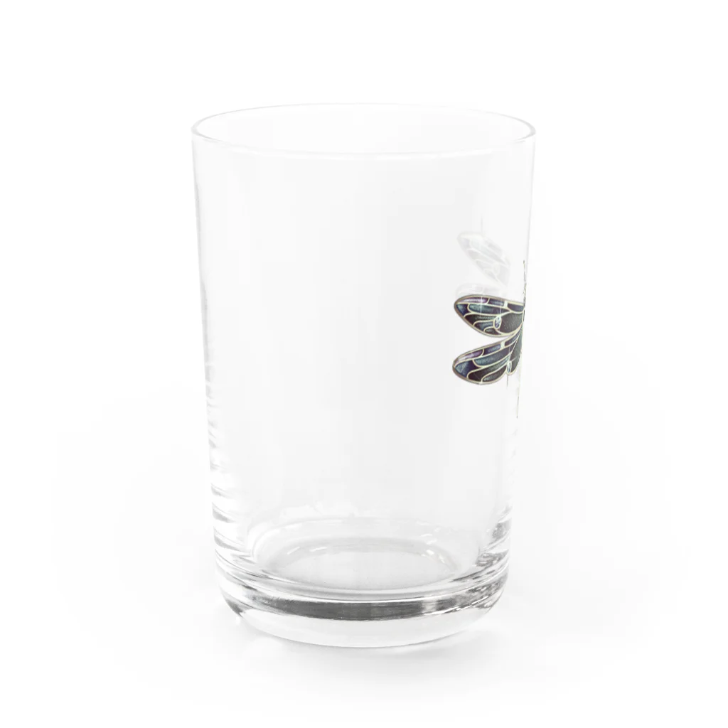 キッチンファラオのトンボ　デザイン Water Glass :left