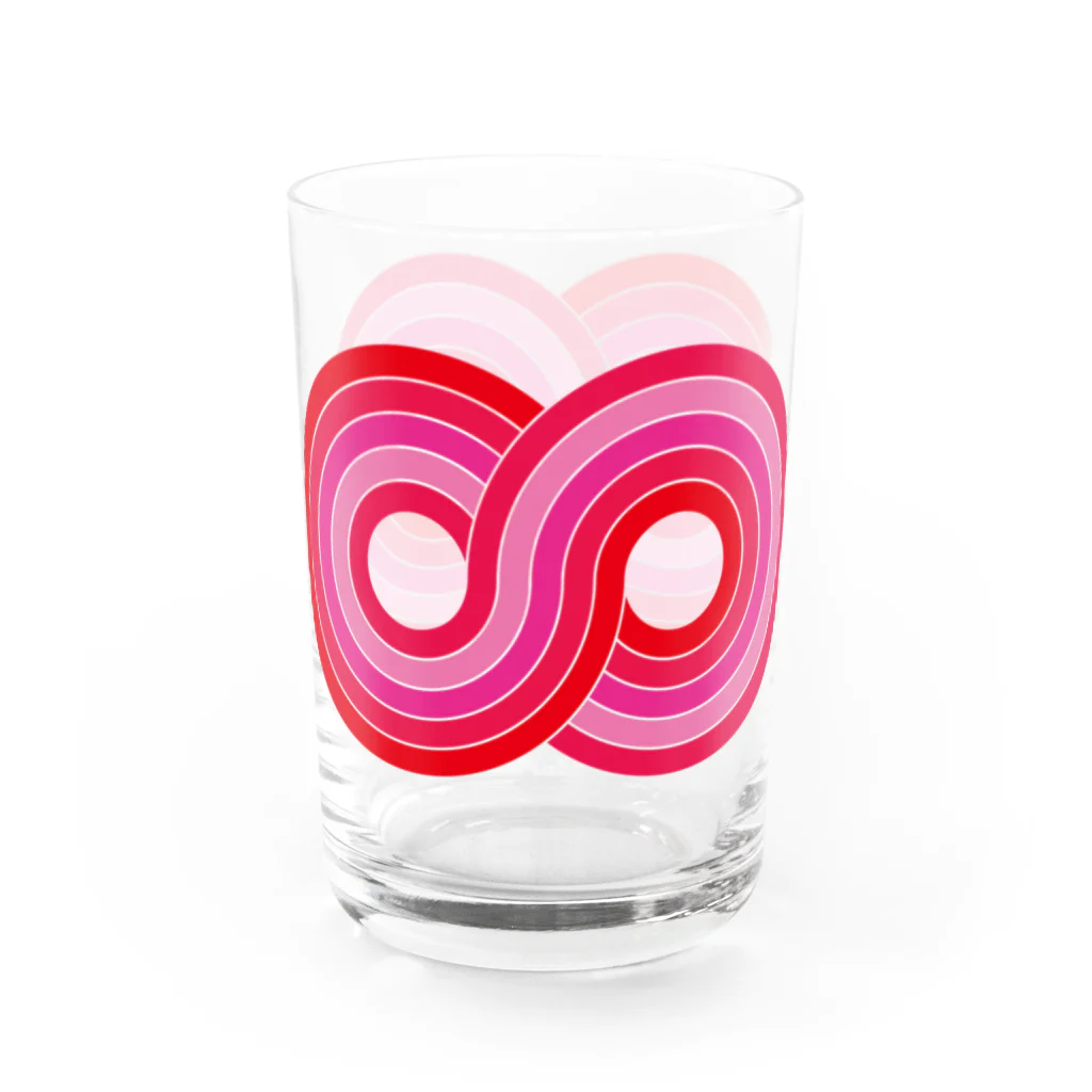 garamono_labのレトログラス_PINK Water Glass :left