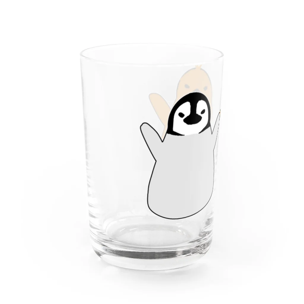 PGcafe-ペンギンカフェ-の子ペンギンズ Water Glass :left