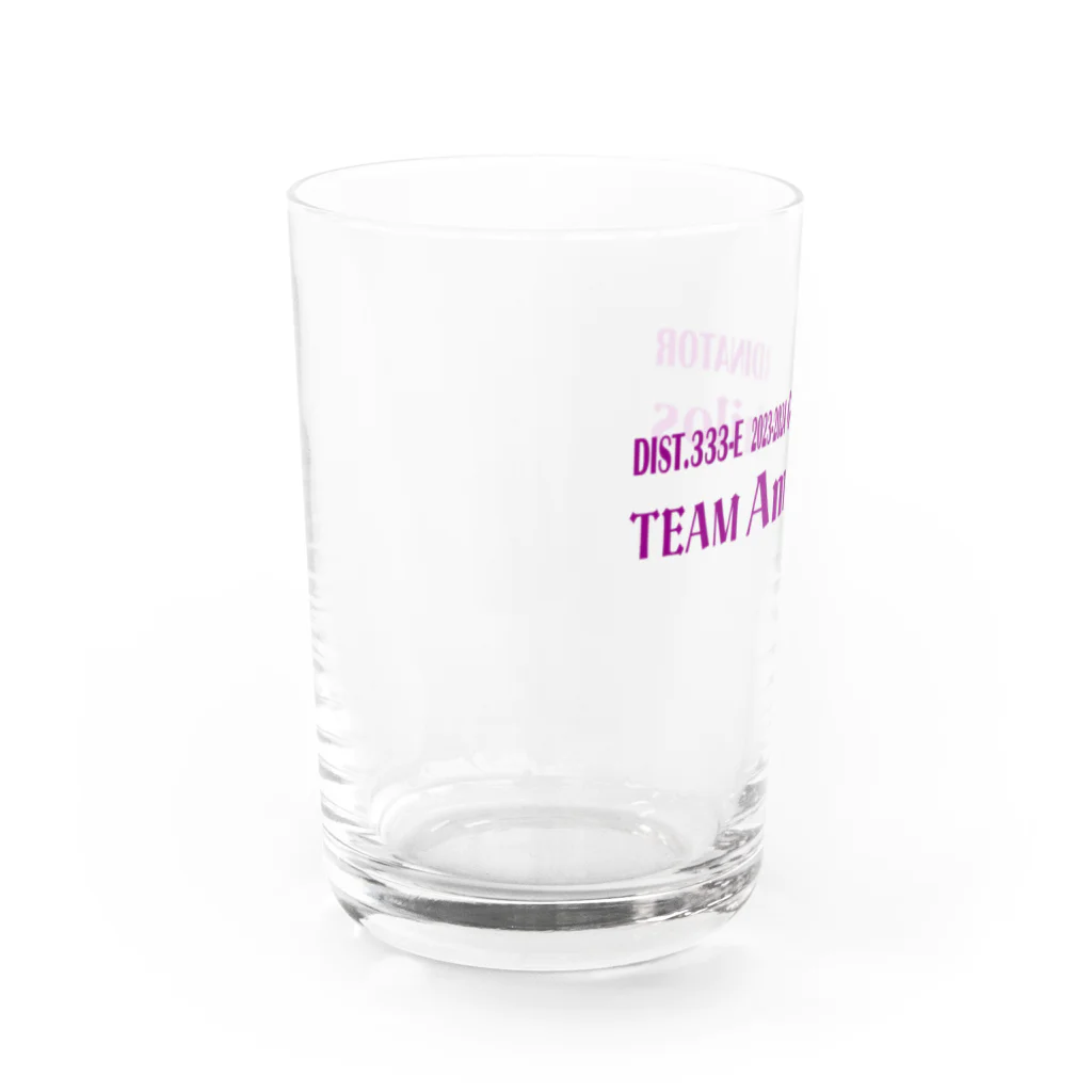 Studio　U49のTEAM　AMIPHILOS Water Glass :left