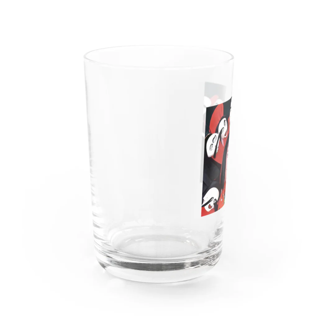 ささくれ大名行列の悪い子にはおしおきバイ Water Glass :left