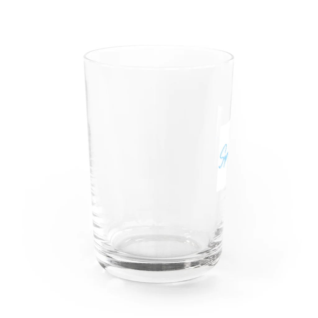 SupremacyのSupremacyオリジナル　ロゴ入りグッズ Water Glass :left