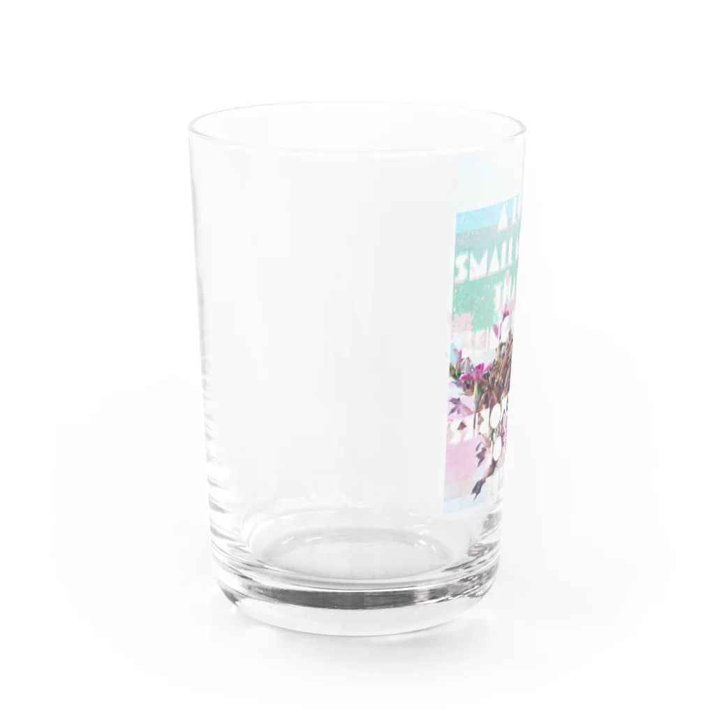 hugging love ＋《ハギング ラブ プラス》のハーフハーフ Water Glass :left