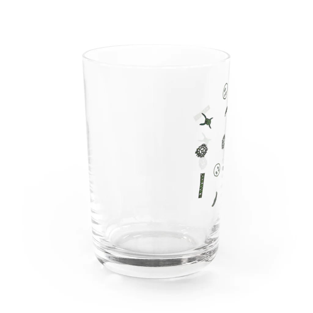 六三八デザイン室のびせいぶつ Water Glass :left