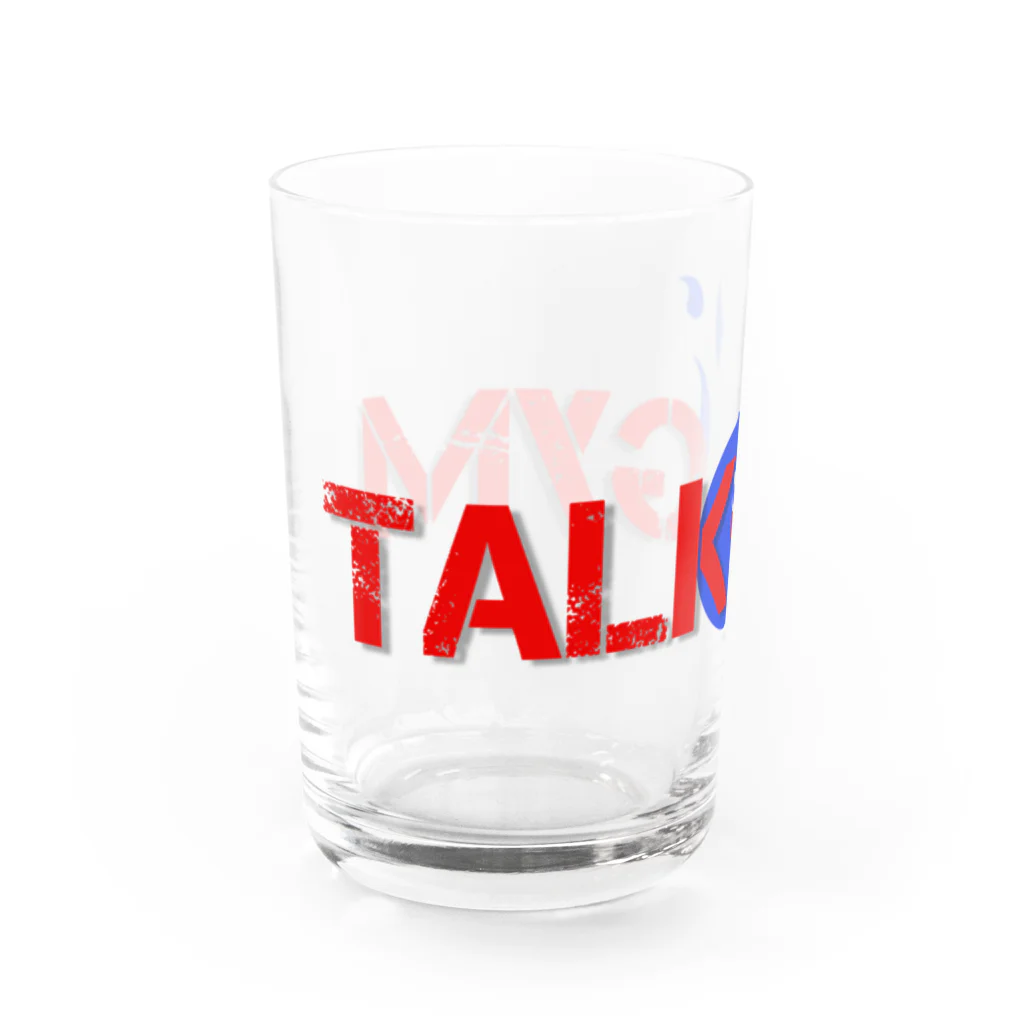 B'z TALK-GYM ATSUSHIの TALK-GYM Water Glass :left