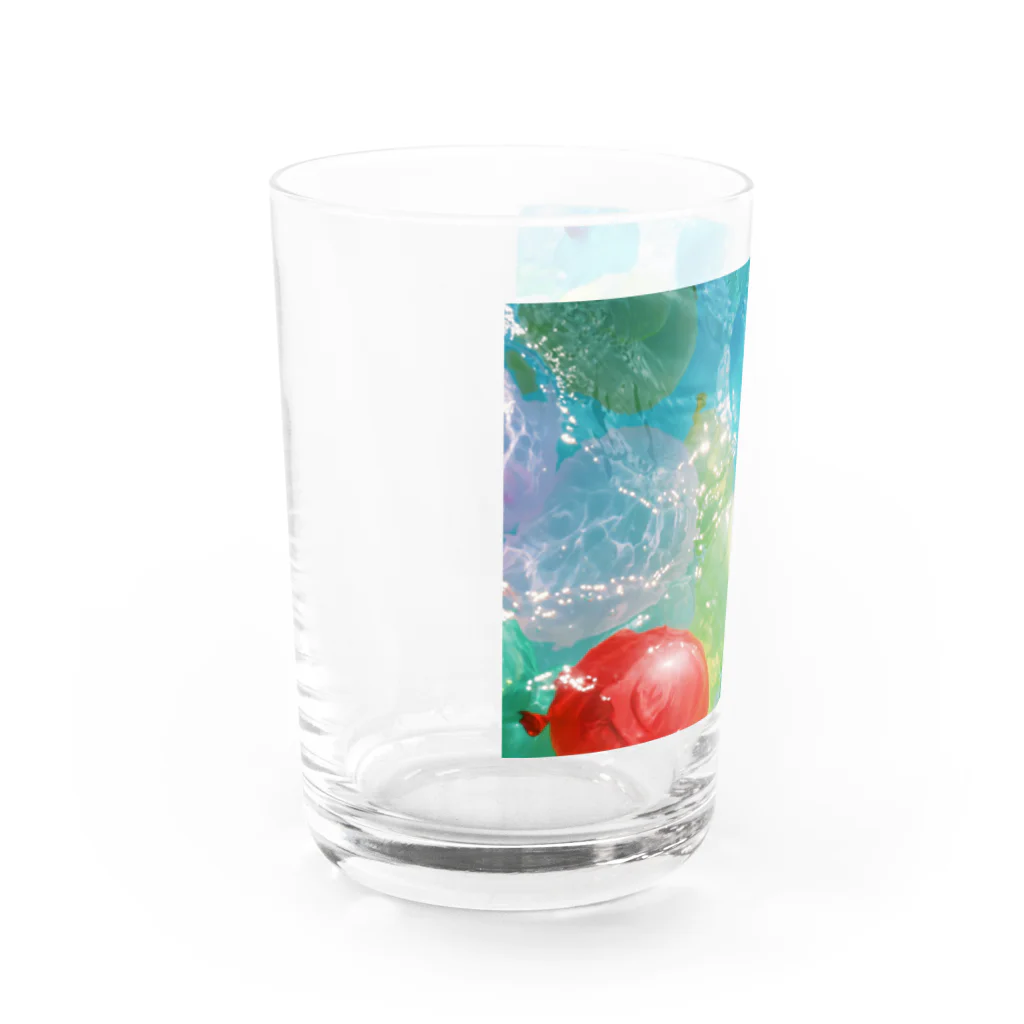 うむうむの水風船、キラキラ Water Glass :left