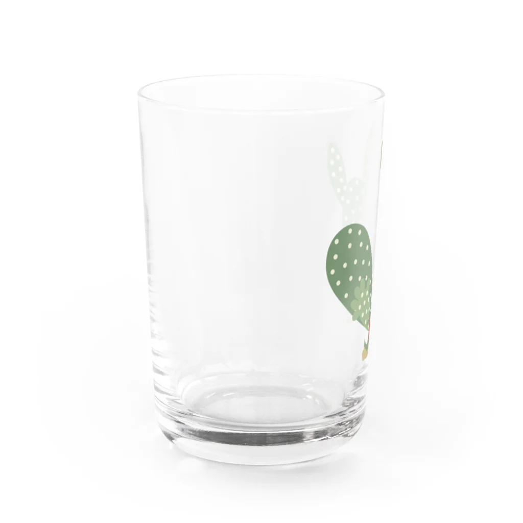 光本あげぱんのさぼてんさん Water Glass :left