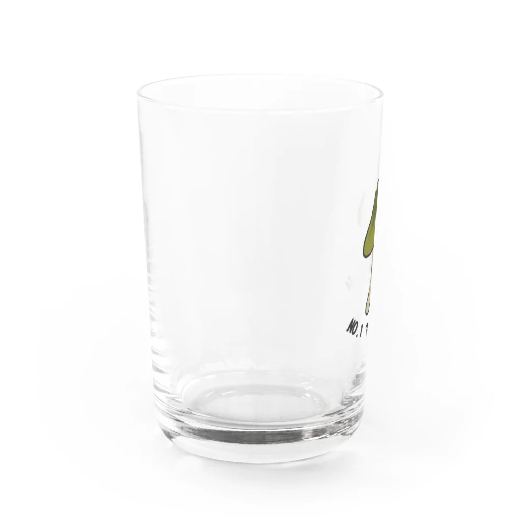 キノコ図館のNo.1 アイシメジ Water Glass :left