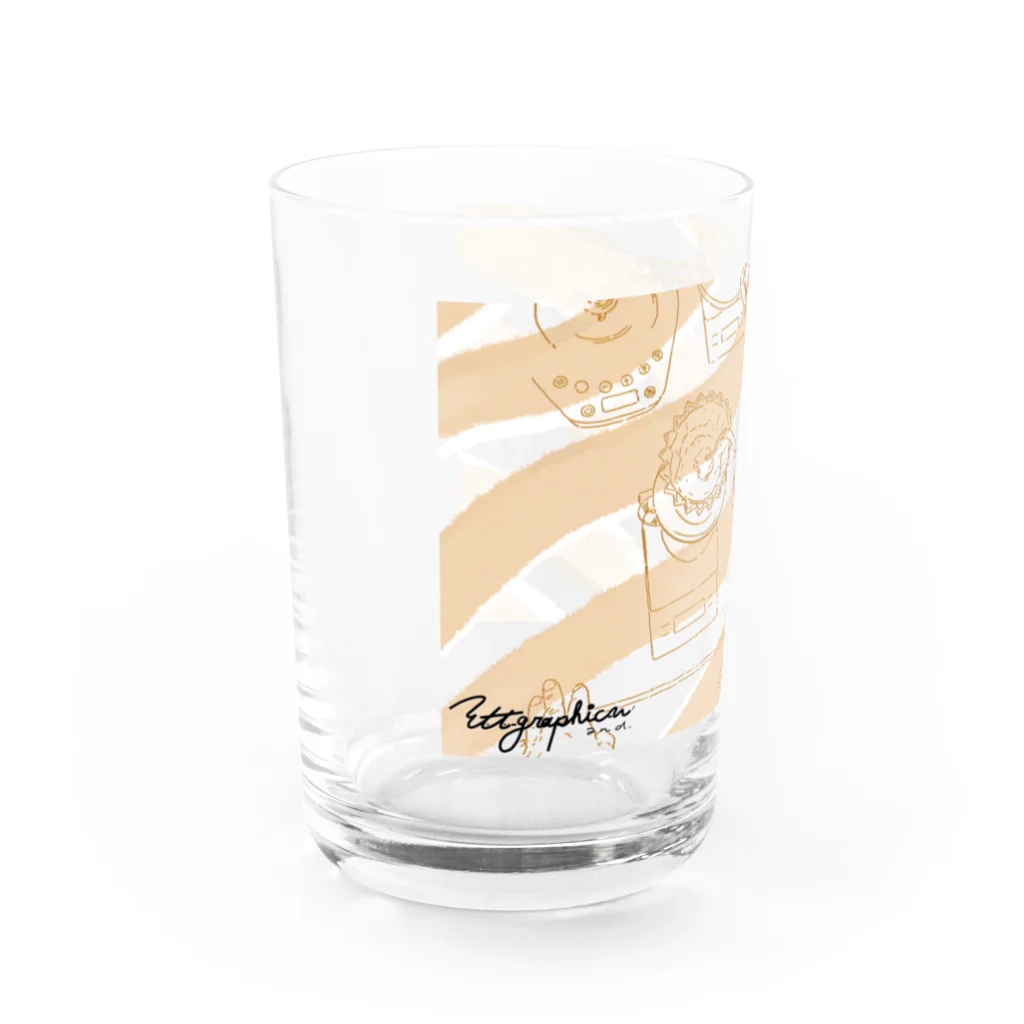 t.t._graphic_and...のおさむのハンドドリップ Water Glass :left