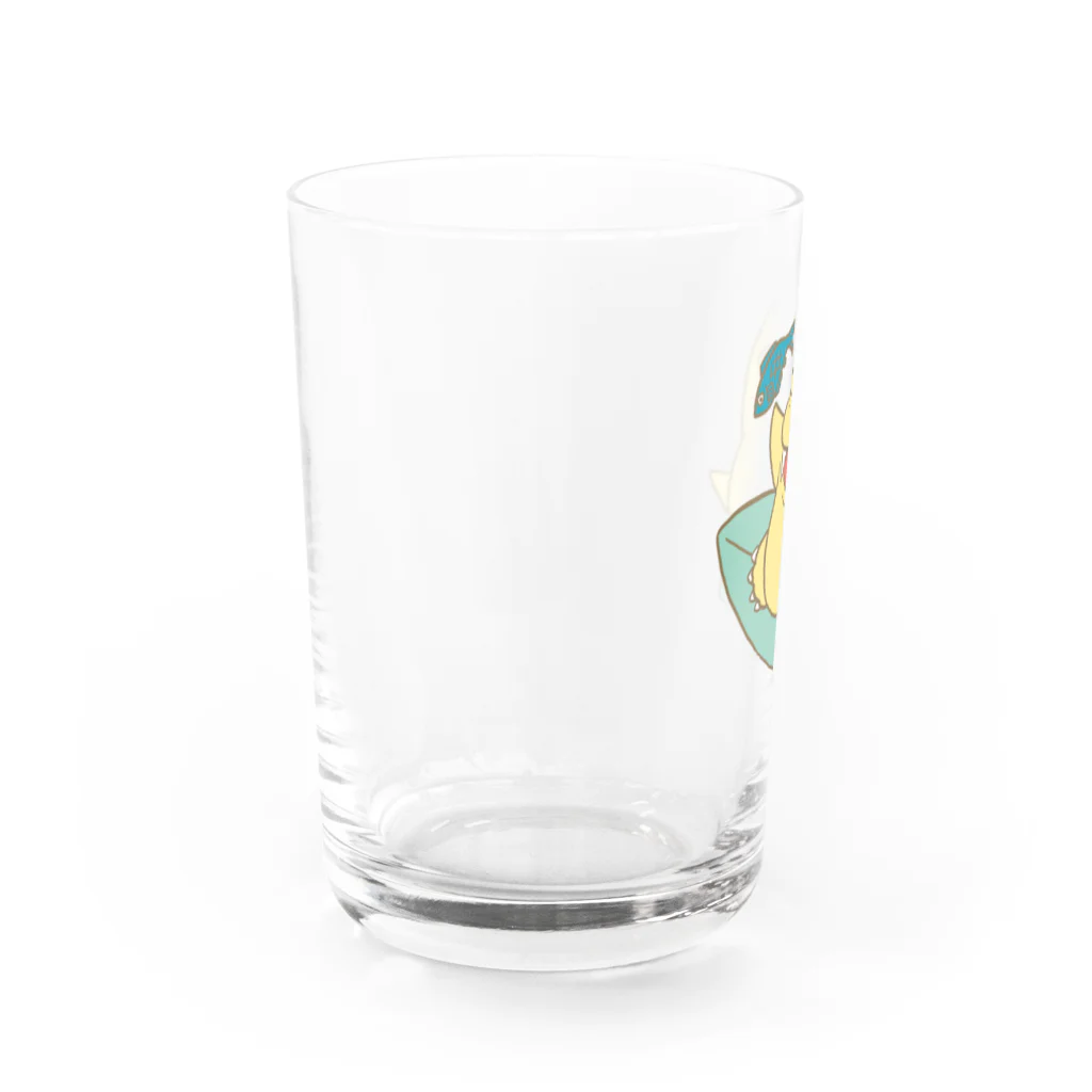 NAMAMONO_MAMONOのNAMAMONOとサーフィン Water Glass :left