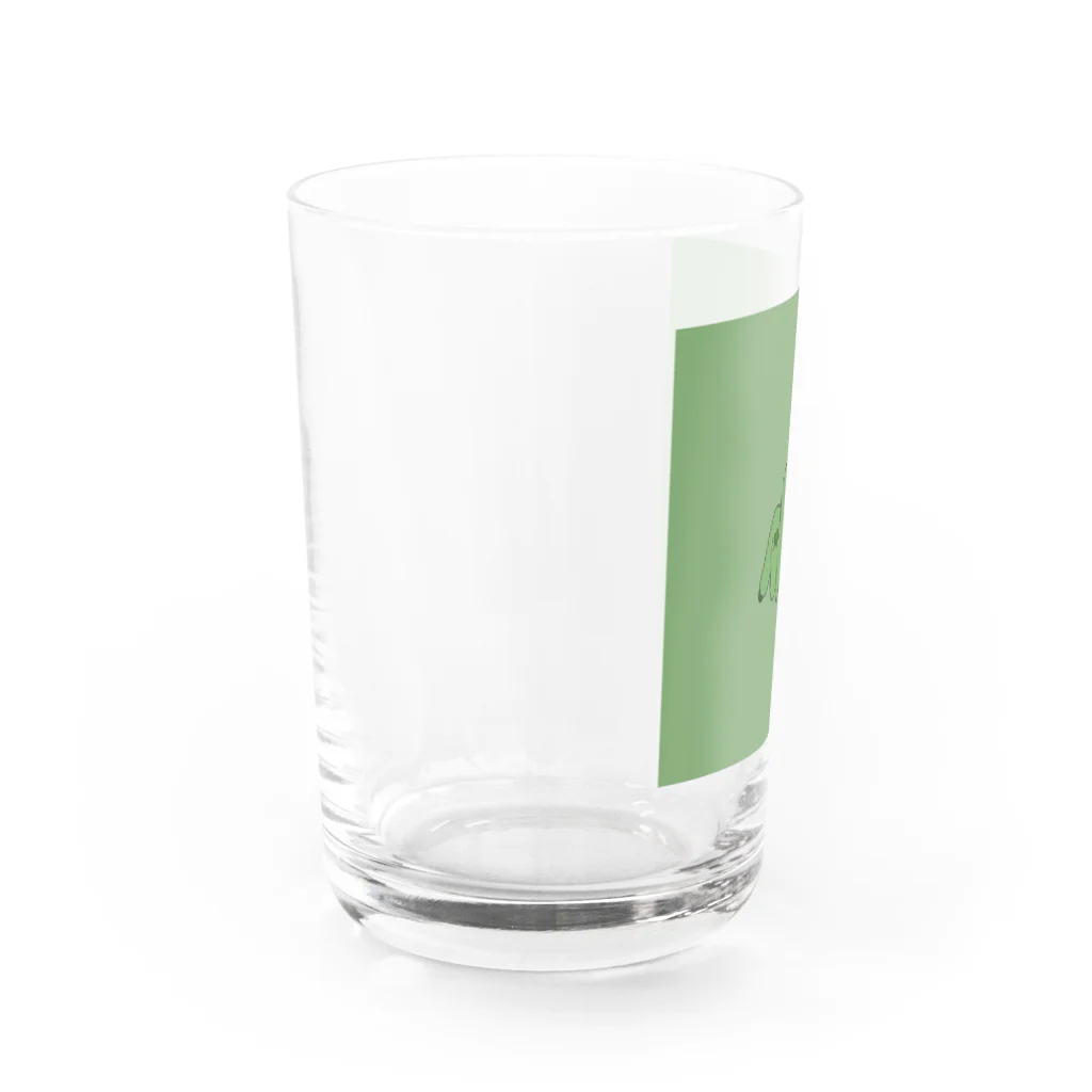 ＃中山ネコ部の君のハートをズッキーニ Water Glass :left