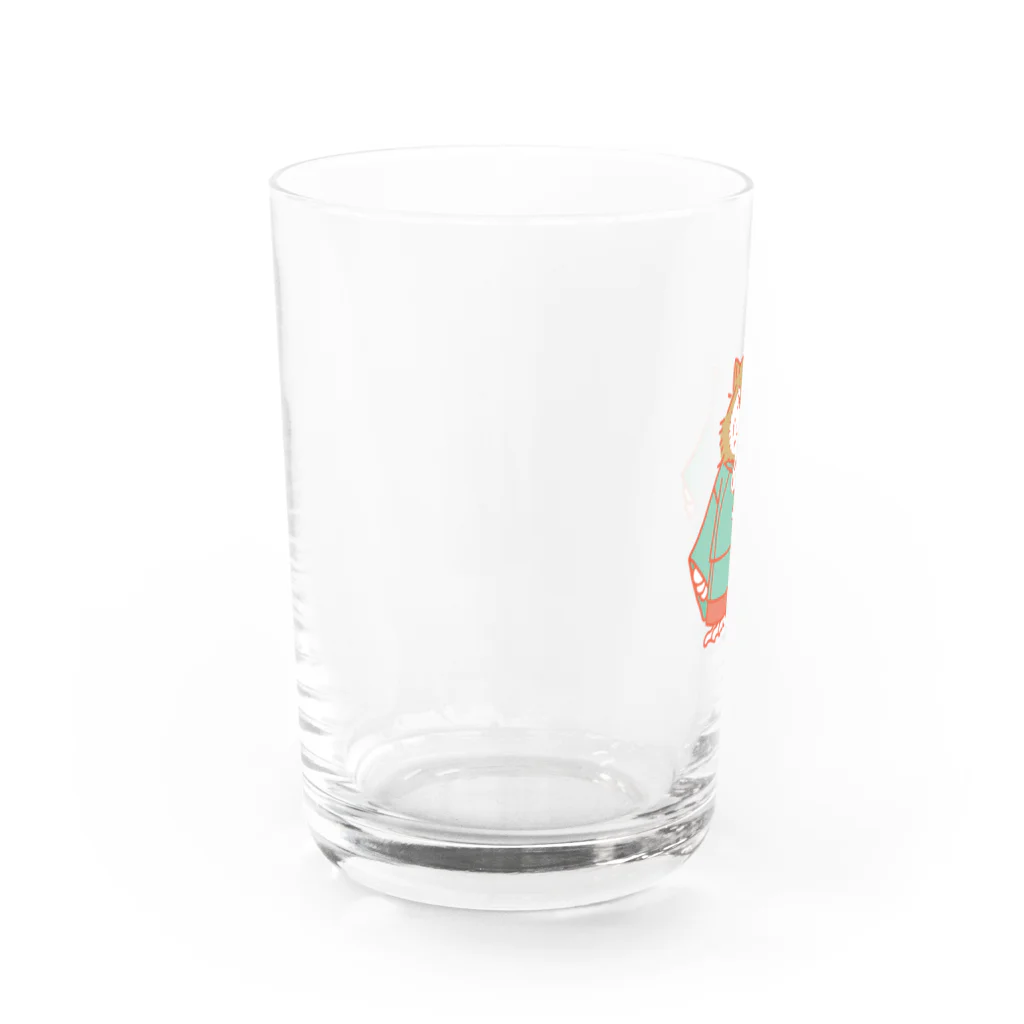 higashinoyamaの山口霊神　隠神刑部狸（たぬき） Water Glass :left