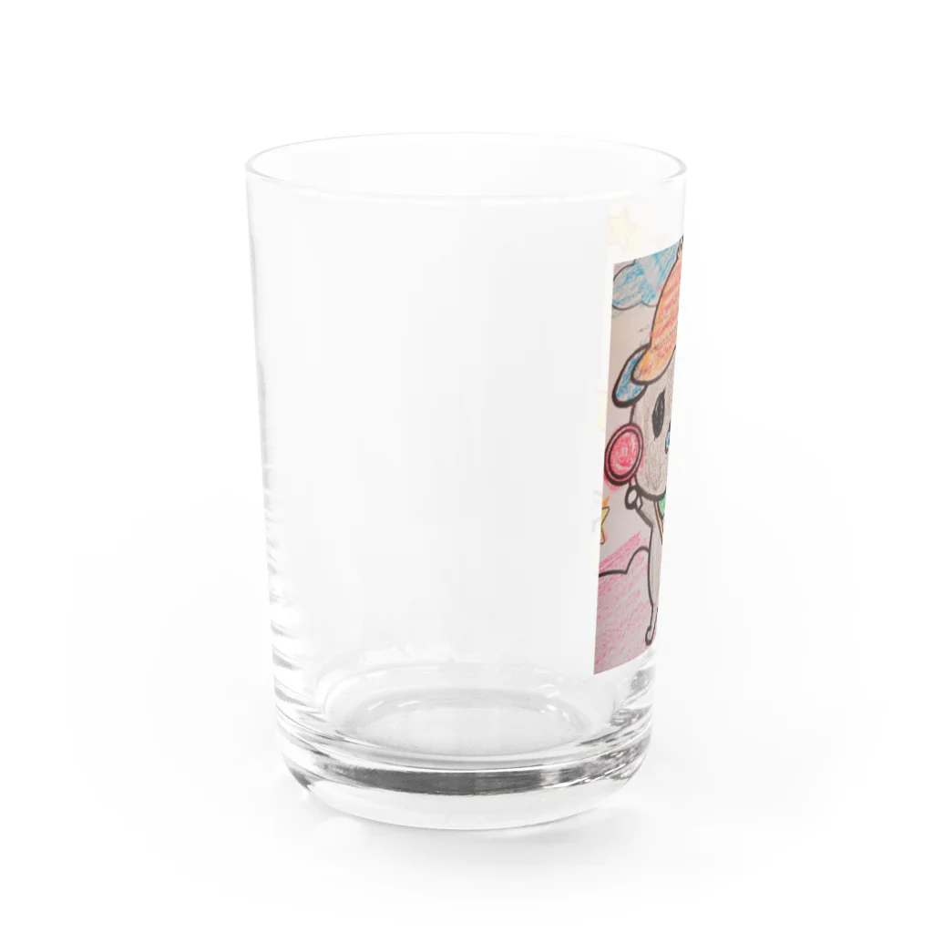 hanaショップのワンコロ Water Glass :left