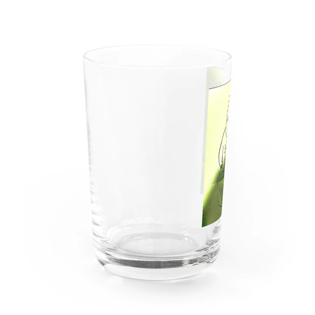 頭工場のアゴダーティー Water Glass :left