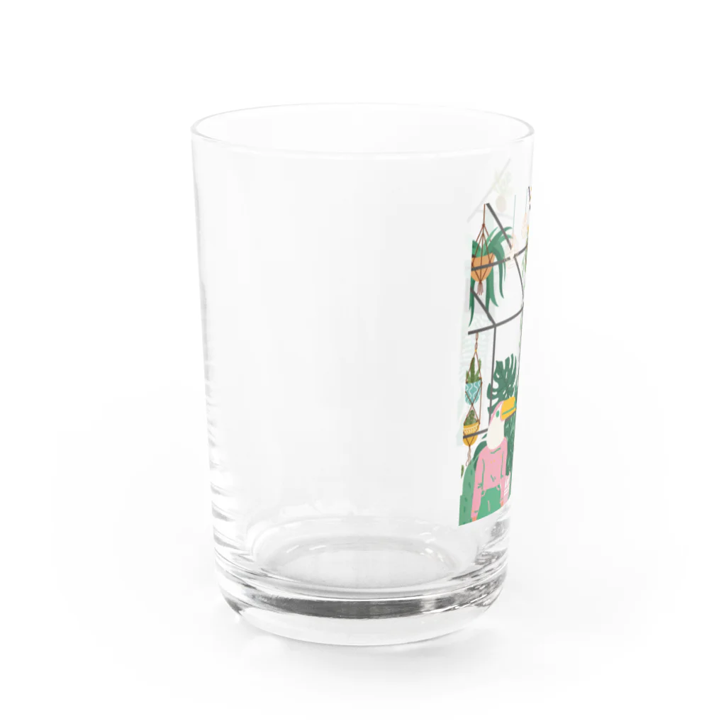 ちゃんごんのおうちの南国の観葉植物店 Water Glass :left