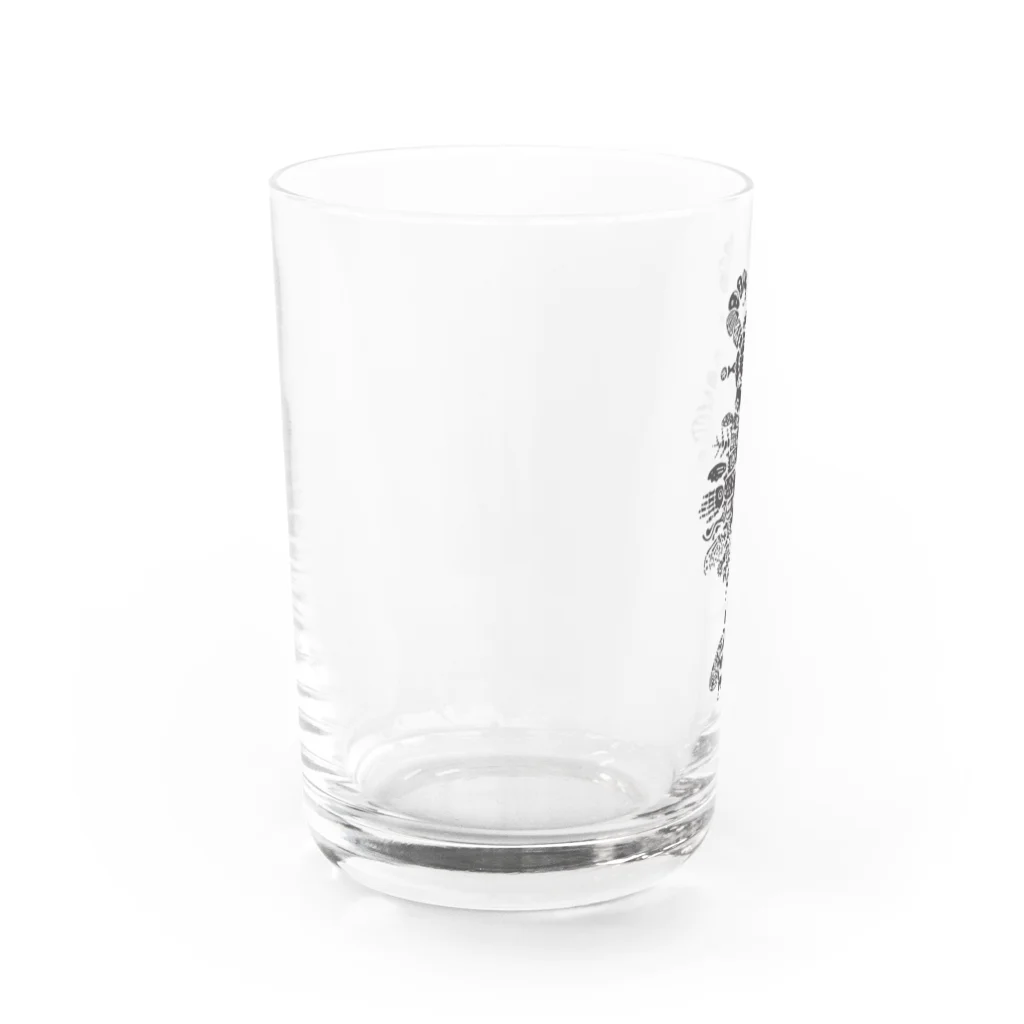 ヴンダーカンマーのアノマロカリス Water Glass :left