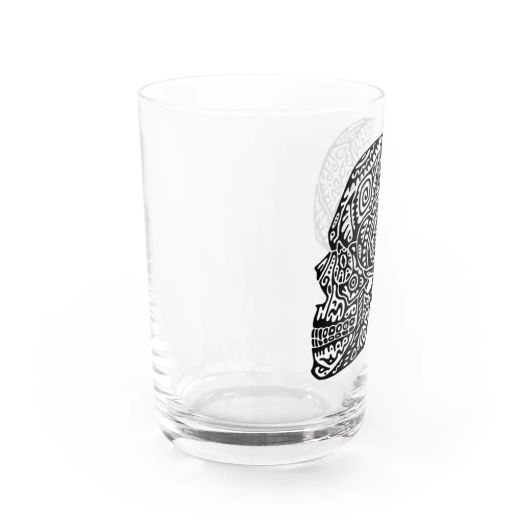 ヴンダーカンマーの髑髏 Water Glass :left
