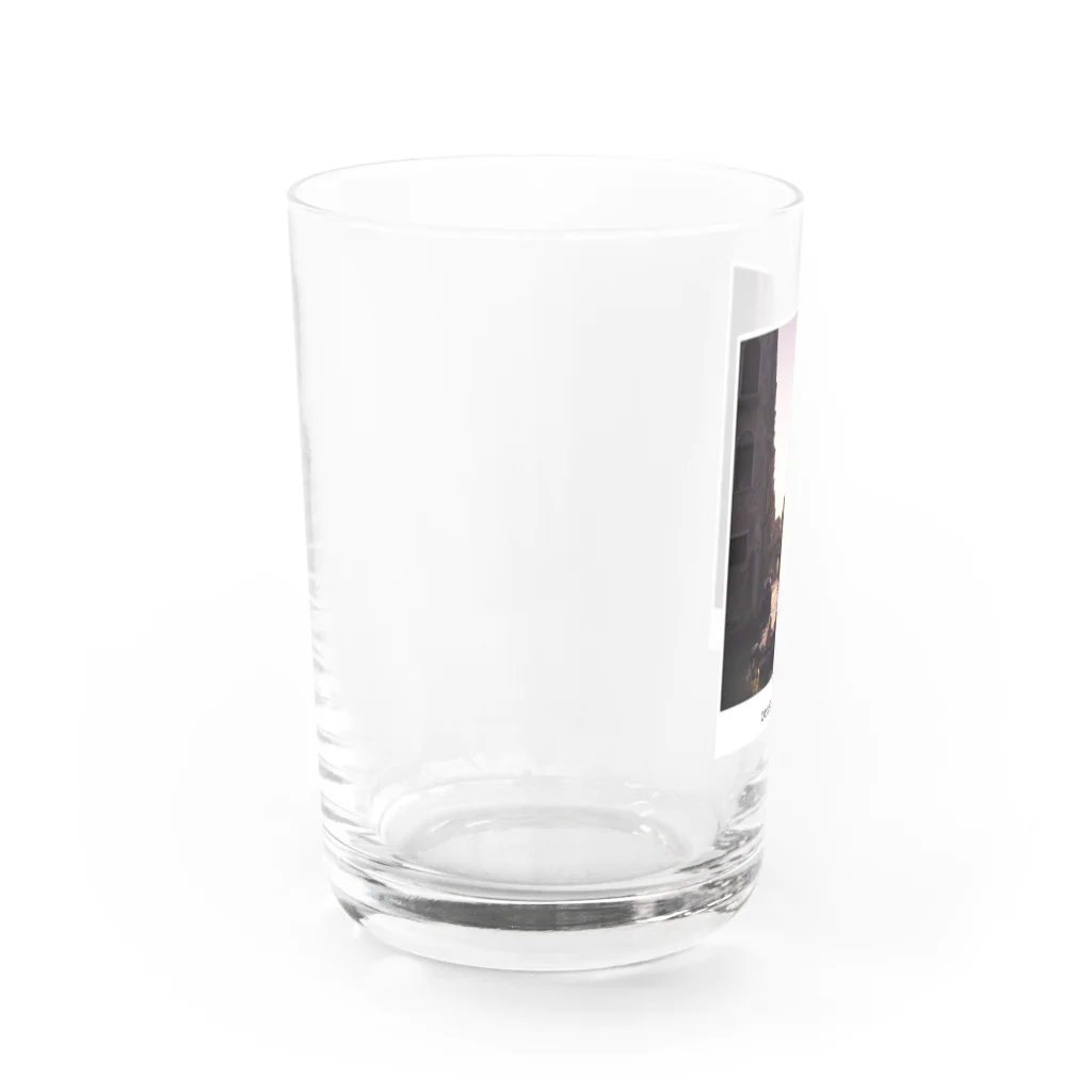 旅するTシャツ。のOttobre. 09 / Venezia，italia Water Glass :left