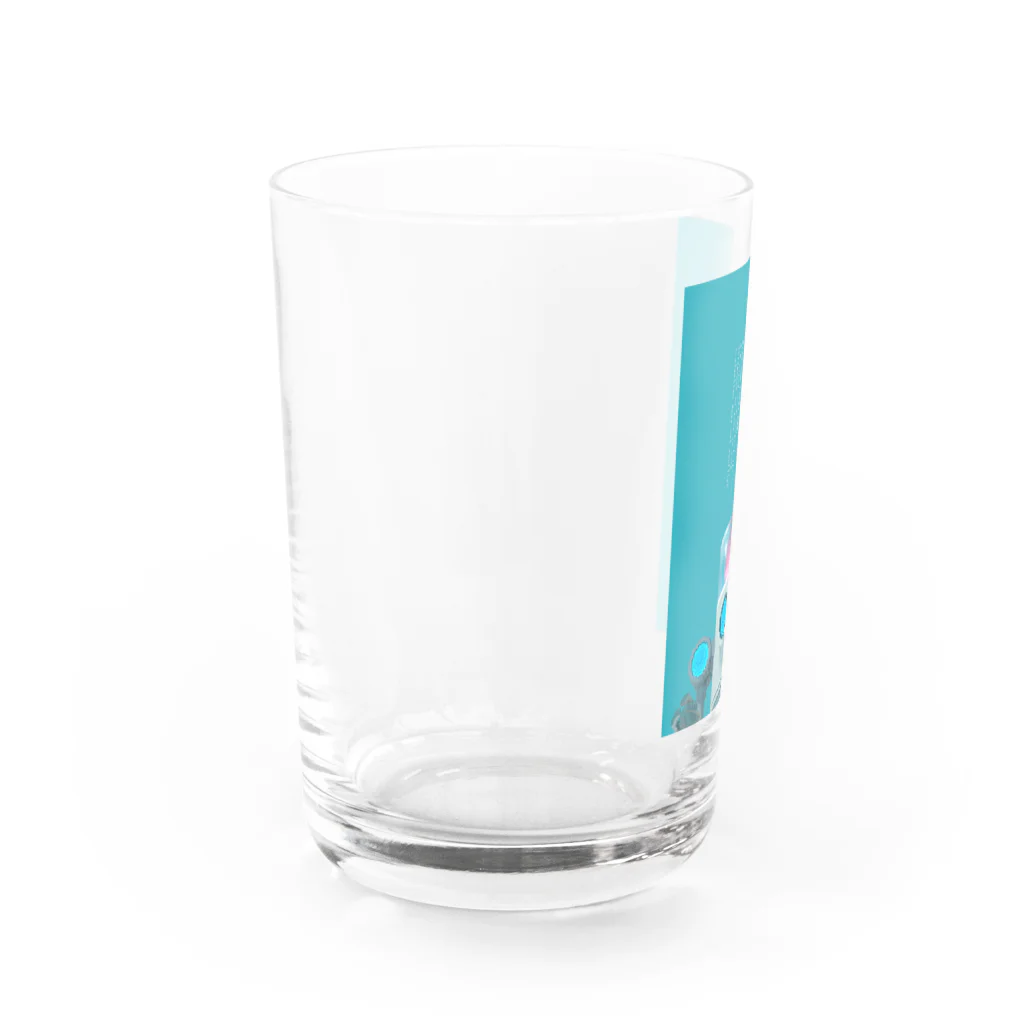 Happy Paint ShopのVoxelart-ROBOT03- Water Glass :left