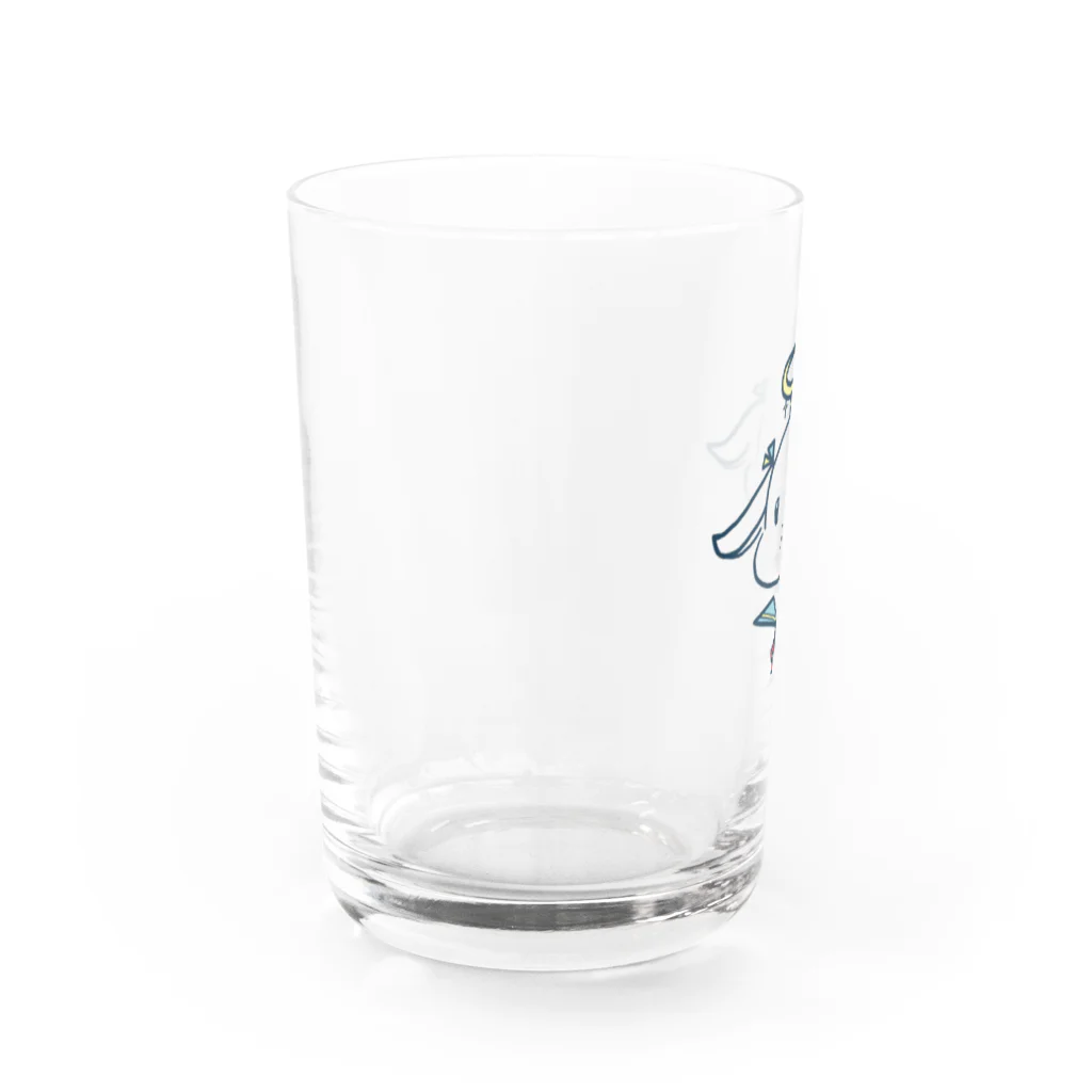 kaminotaneの神野たねSUZURI店　うさたねグラス Water Glass :left