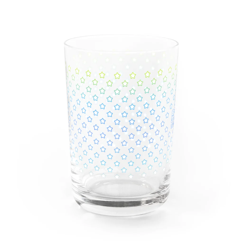 星彩戦の第一回星彩戦-星- Water Glass :left
