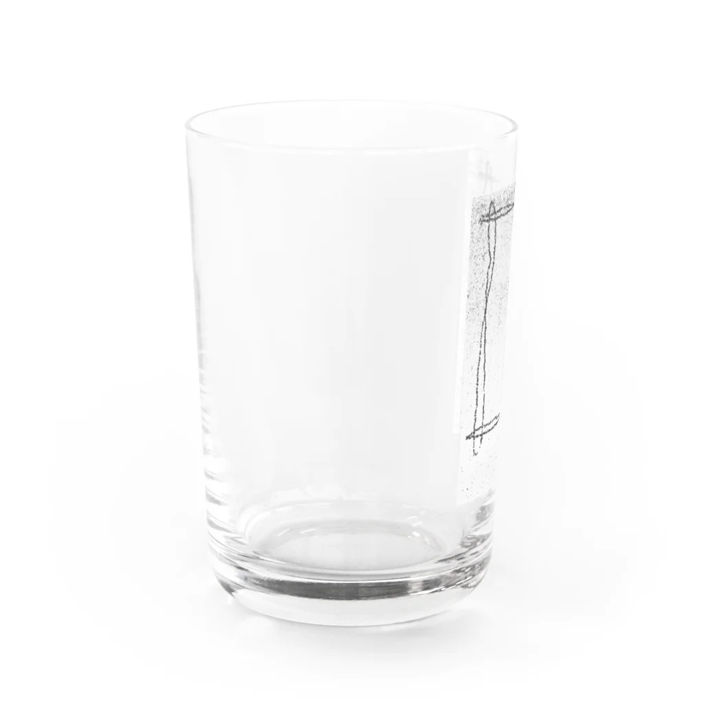 はやかわの3本足のスキップ#010 Water Glass :left