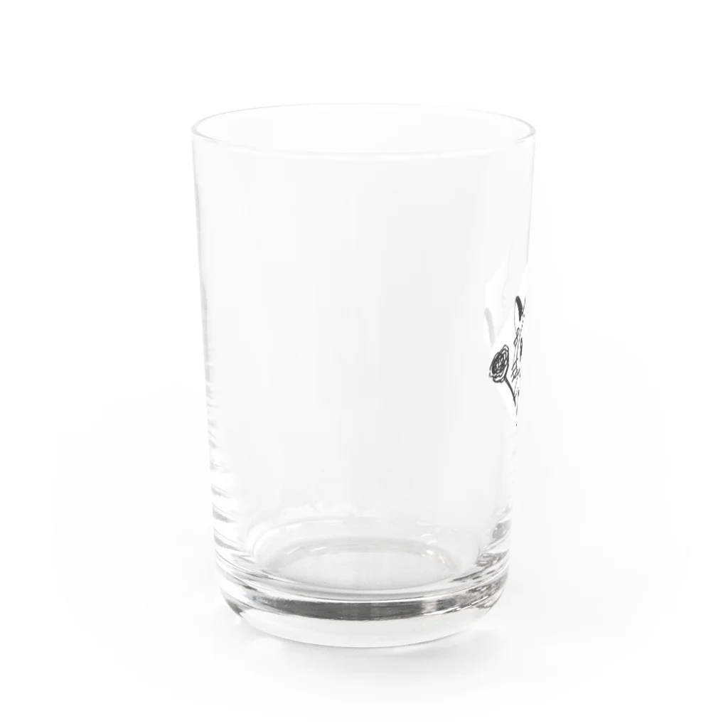 窓猫🪟🐈‍⬛マドリーヌE^••^Eのマラドーニャ Water Glass :left