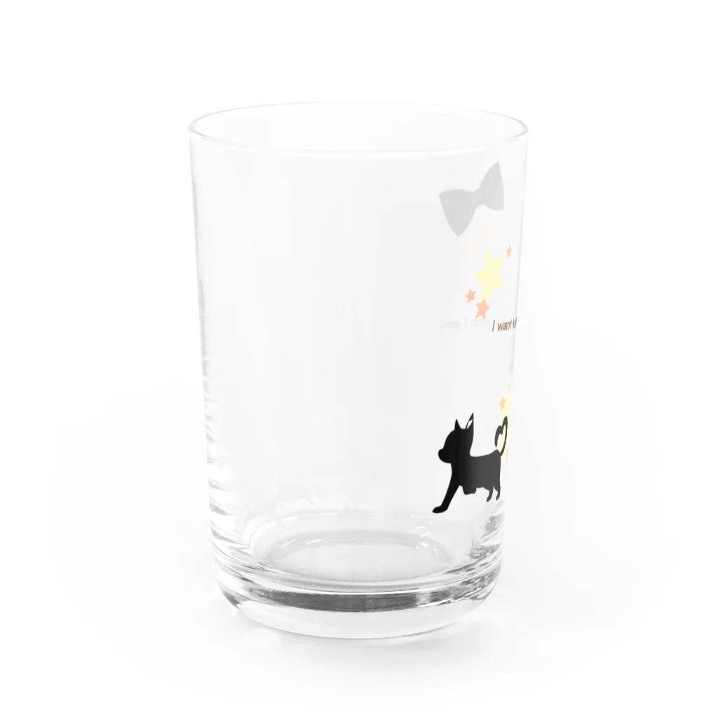 rayloidropのハートにゃんこ Water Glass :left