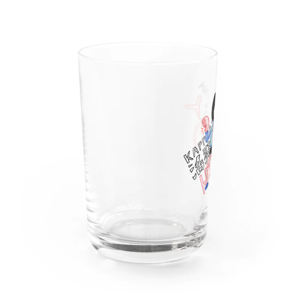 Tres Gatosの中野はにオリジナルグッズ「活発な人」 Water Glass :left