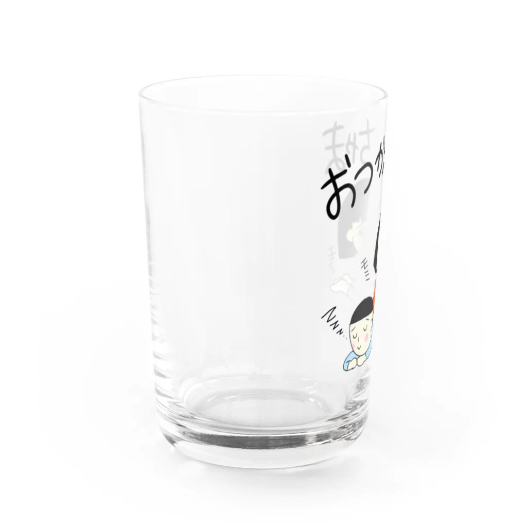 ちゃものめーこのおつかれちゃま Water Glass :left