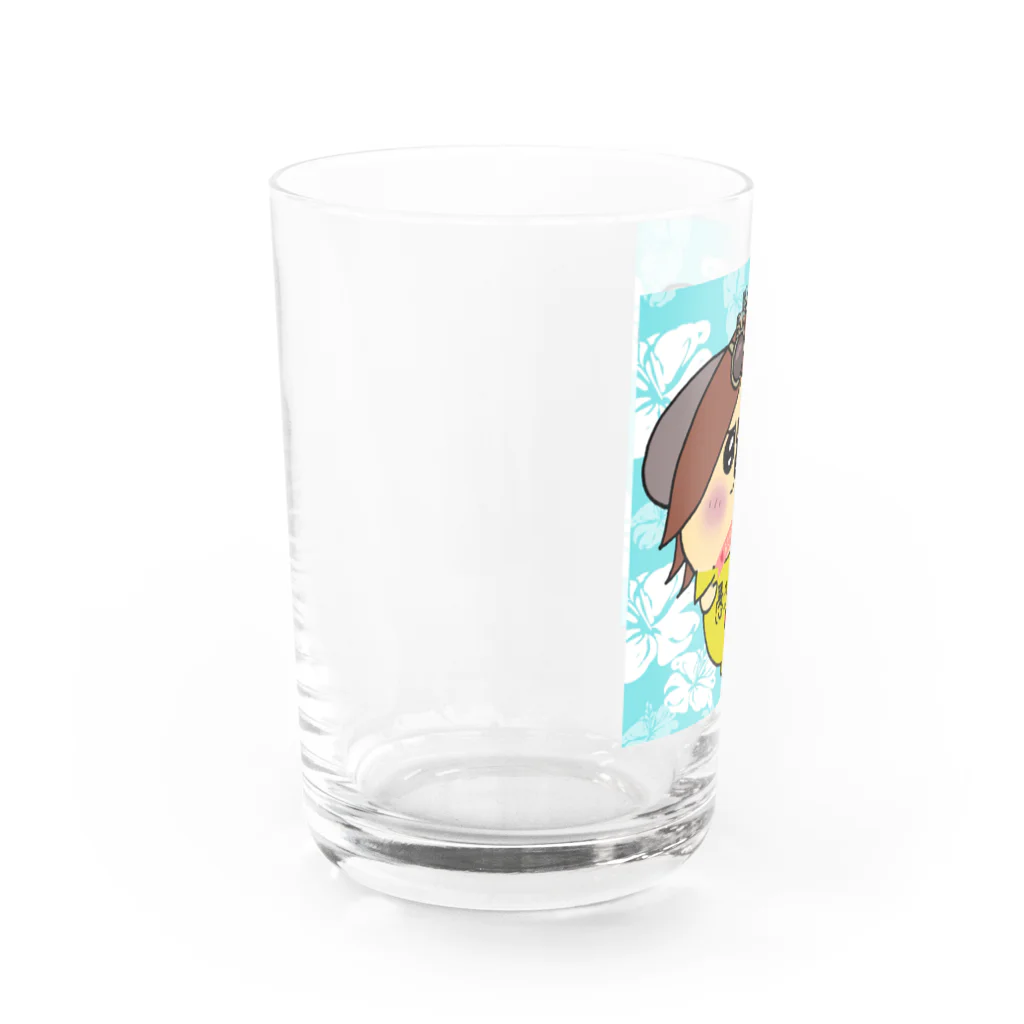 chieの愚恋羅武 Water Glass :left