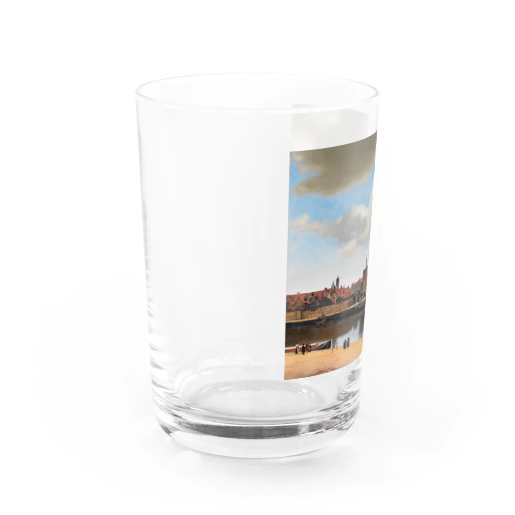 世界美術商店のデルフト眺望 / View of Delft Water Glass :left